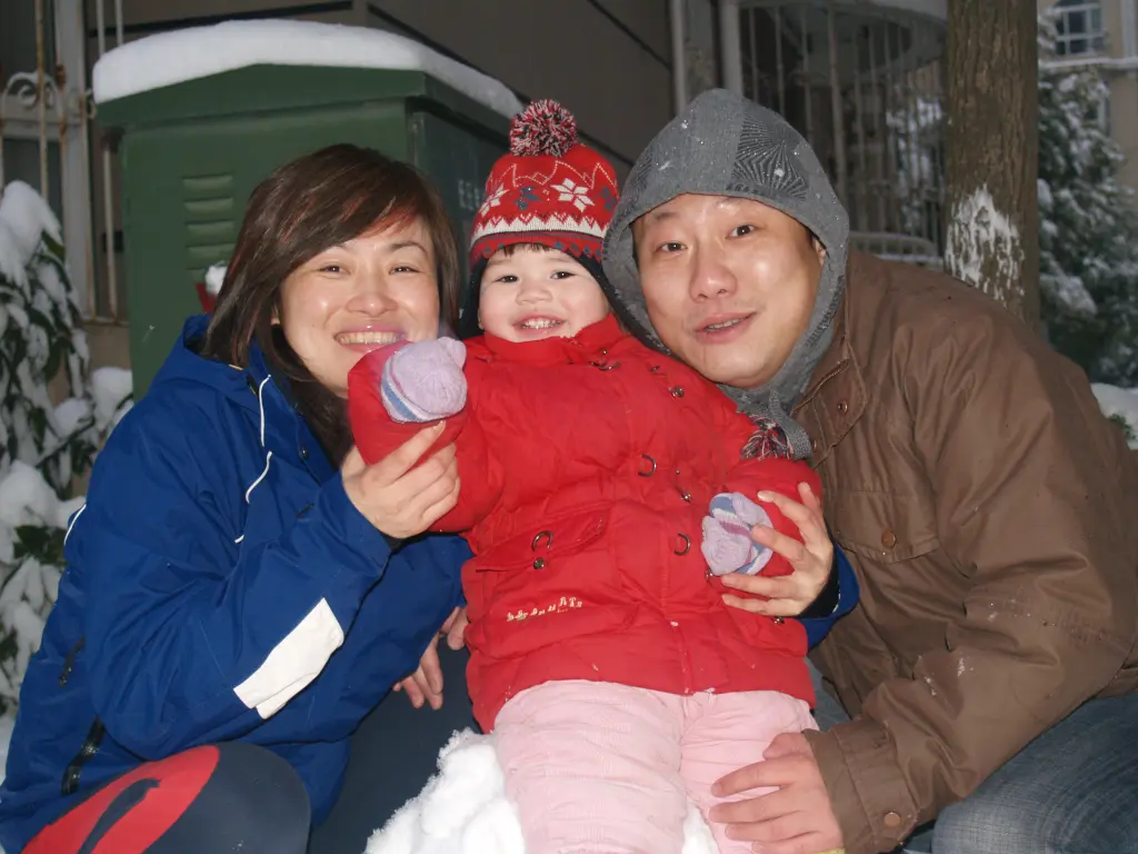 Matorina mit Onkel und Tante