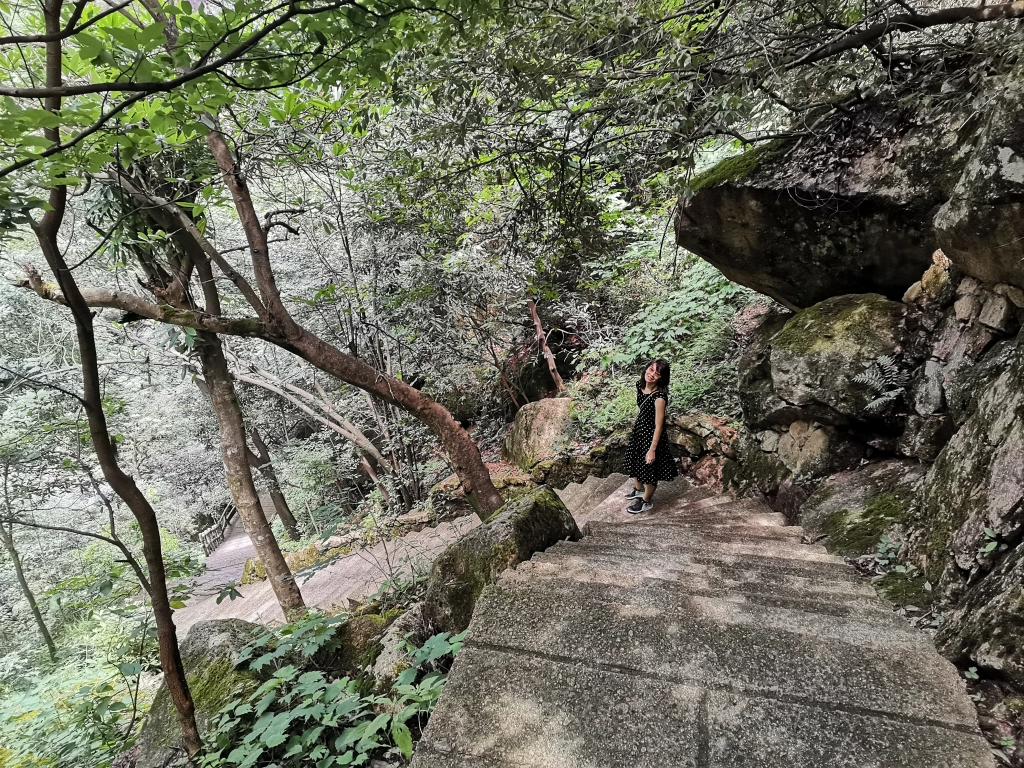 Der Aufstieg bedeutet, Treppen, Treppen und nochmals Treppen